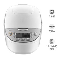 Nồi cơm điện tử Toshiba 1.8 lít RC-18DH2PV(W)