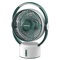 Quạt sạc tích điện kết hợp đèn ngủ Sunhouse SHD7116