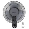 Quạt treo tường Nanoco NWF1219RC-GR (30W, màu ghi, remote)